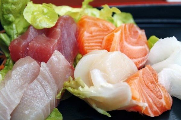 carne e peixe para a dieta xaponesa